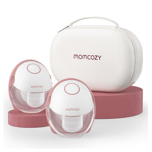 Extractor de leche materna M6 Doble Manos libres Mobile Style™ - MOMCOZY - Mini Nuts - Expertos en sillas de auto y coches de paseo para bebés