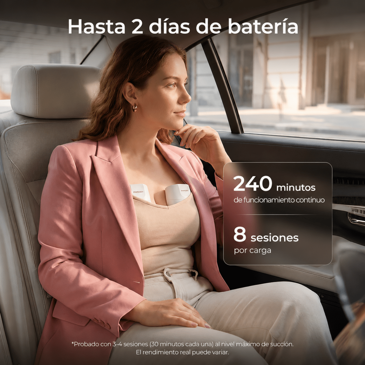 Extractor de leche materna Manos libres S12 Pro Quick - MOMCOZY-Mini Nuts - Expertos en sillas de auto y coches de paseo