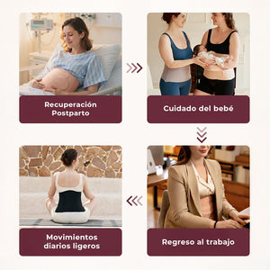 Faja abdominal posparto Ergowrap - MOMCOZY - Mini Nuts - Expertos en sillas de auto y coches de paseo