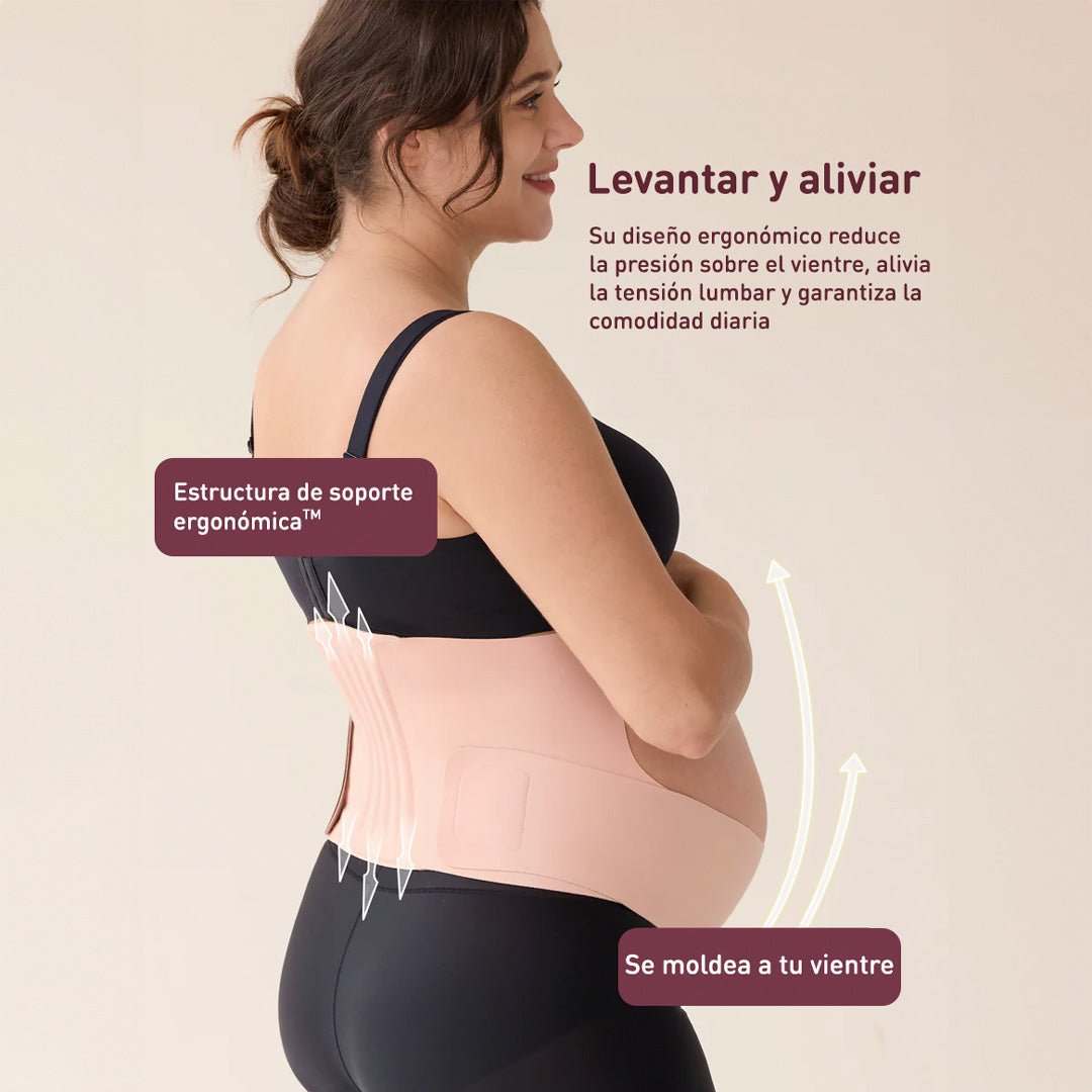 beneficio lumbar de uso de Cinturón de embarazo de Momcozy