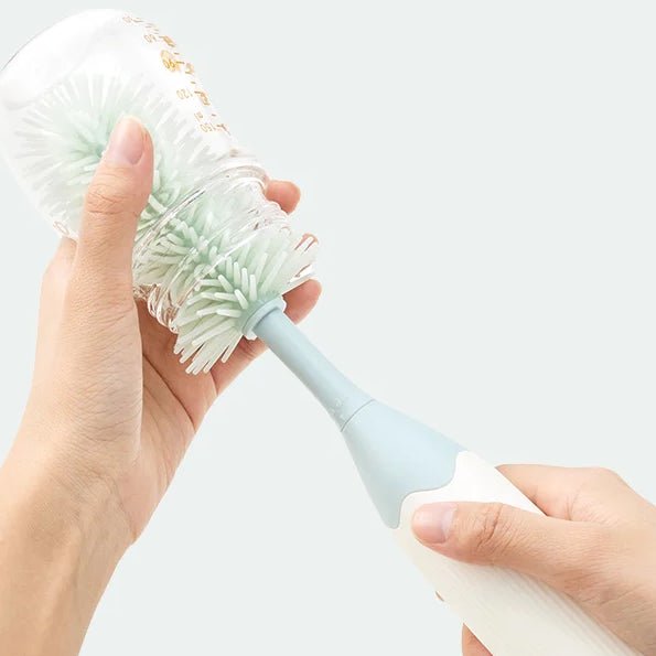 Kit de Cepillos para Mamaderas Push - Press - MOMCOZY - Mini Nuts - Expertos en sillas de auto y coches de paseo