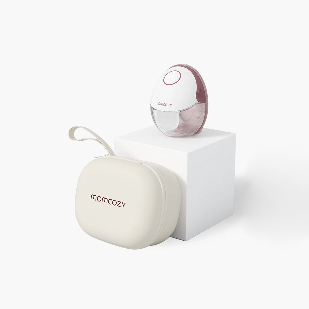 Extractor de leche materna M6 Single Manos libres Mobile Style™ - MOMCOZY - Mini Nuts - Expertos en sillas de auto y coches de paseo para bebés color Cozy Red