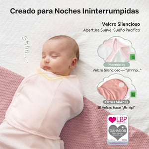 Manta de arrullo Swaddle 0 - 3M - MOMCOZY - Mini Nuts - Expertos en sillas de auto y coches de paseo