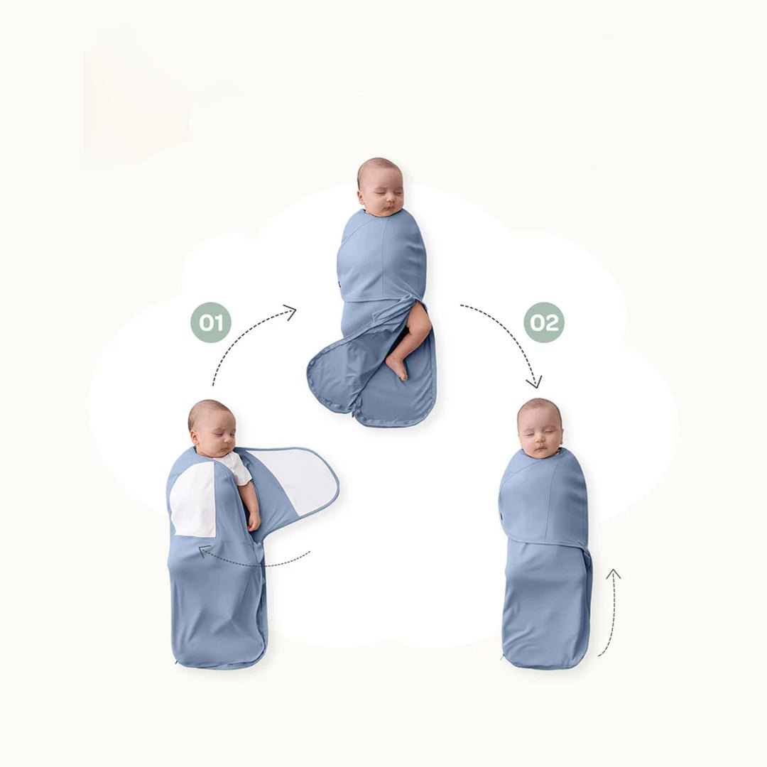 Manta de arrullo Swaddle 0 - 3M - MOMCOZY - Mini Nuts - Expertos en sillas de auto y coches de paseo