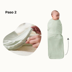 Manta de arrullo Swaddle 0 - 3M - MOMCOZY - Mini Nuts - Expertos en sillas de auto y coches de paseo