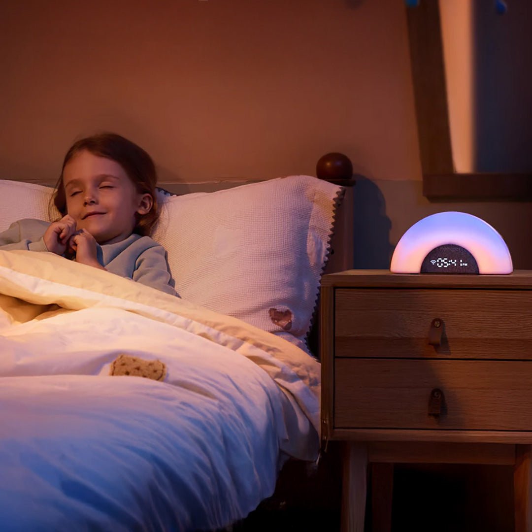 Máquina Ruido Blanco Arcoíris - MOMCOZY - Mini Nuts - Expertos en sillas de auto y coches de paseo