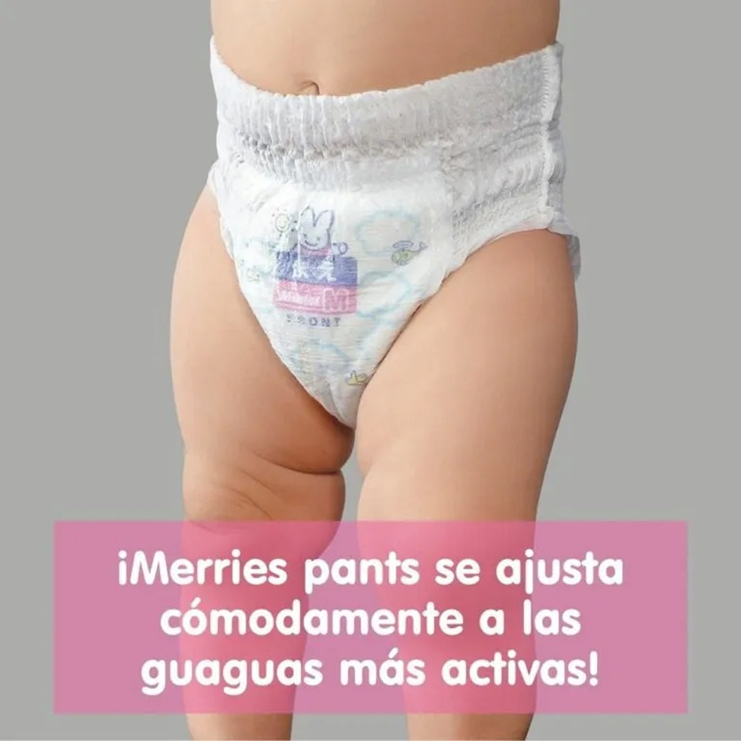 Pañales desechables Merries Aprendizaje (Pull Up) - accesorios incluidos