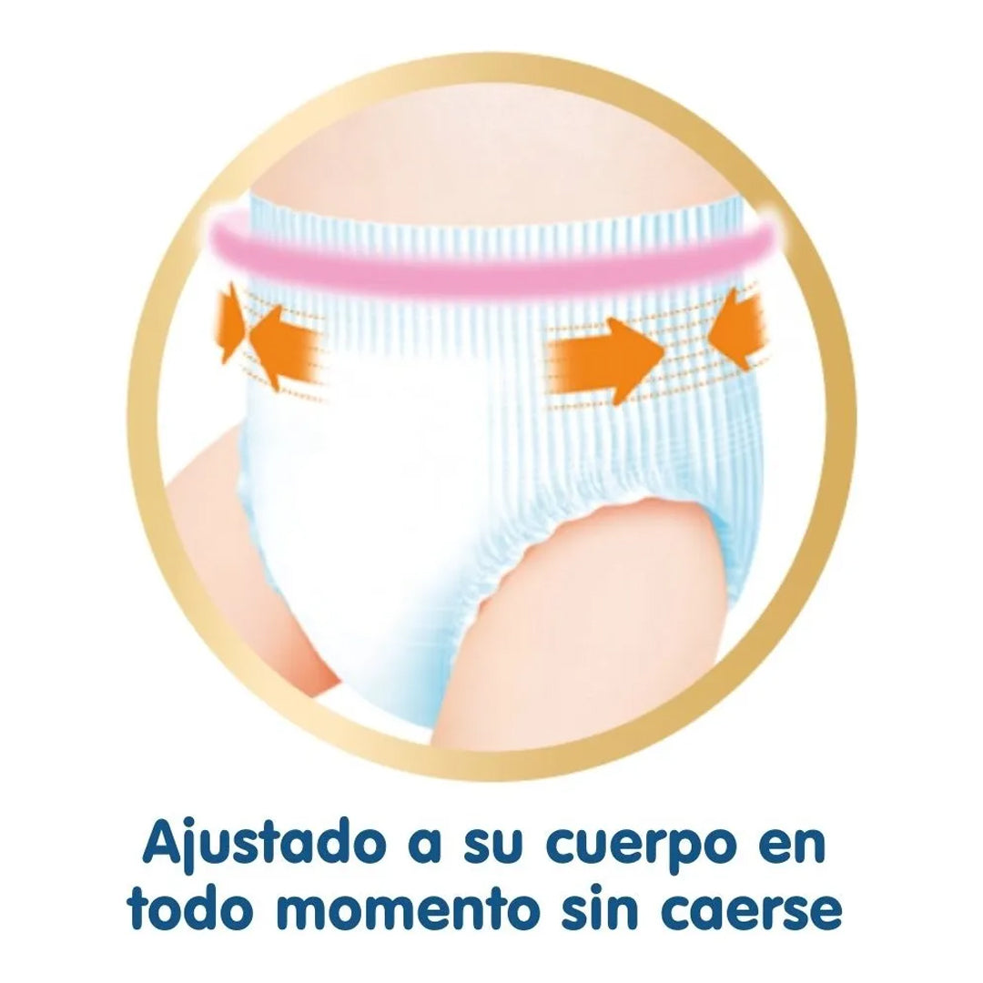 Pañales desechables Merries Aprendizaje (Pull Up) - vista completa