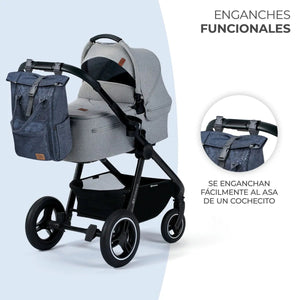 Mochila para coche de paseo MoonPack - KinderKraft - Mini Nuts - Expertos en sillas de auto y coches de paseo para bebés
