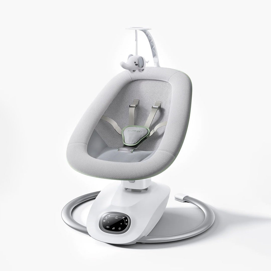 Momcozy CocoSway Columpio Eléctrico para Bebé con Movimiento 3D - MOMCOZY - Mini Nuts - Expertos en sillas de auto y coches de paseo