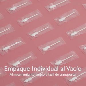 Empaque individual al vacío del limpiador de lengua Momcozy — almacenamiento limpio y fácil de transportar, 40 unidades