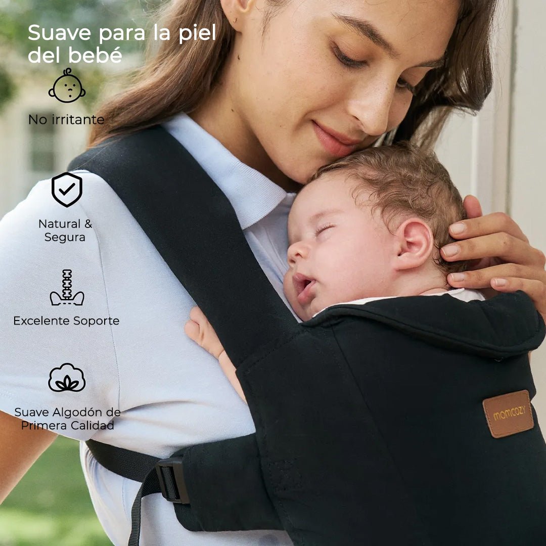 Portabebé Ergonómico WeeSnug para Recién Nacido - MOMCOZY - Mini Nuts - Expertos en sillas de auto y coches de paseo