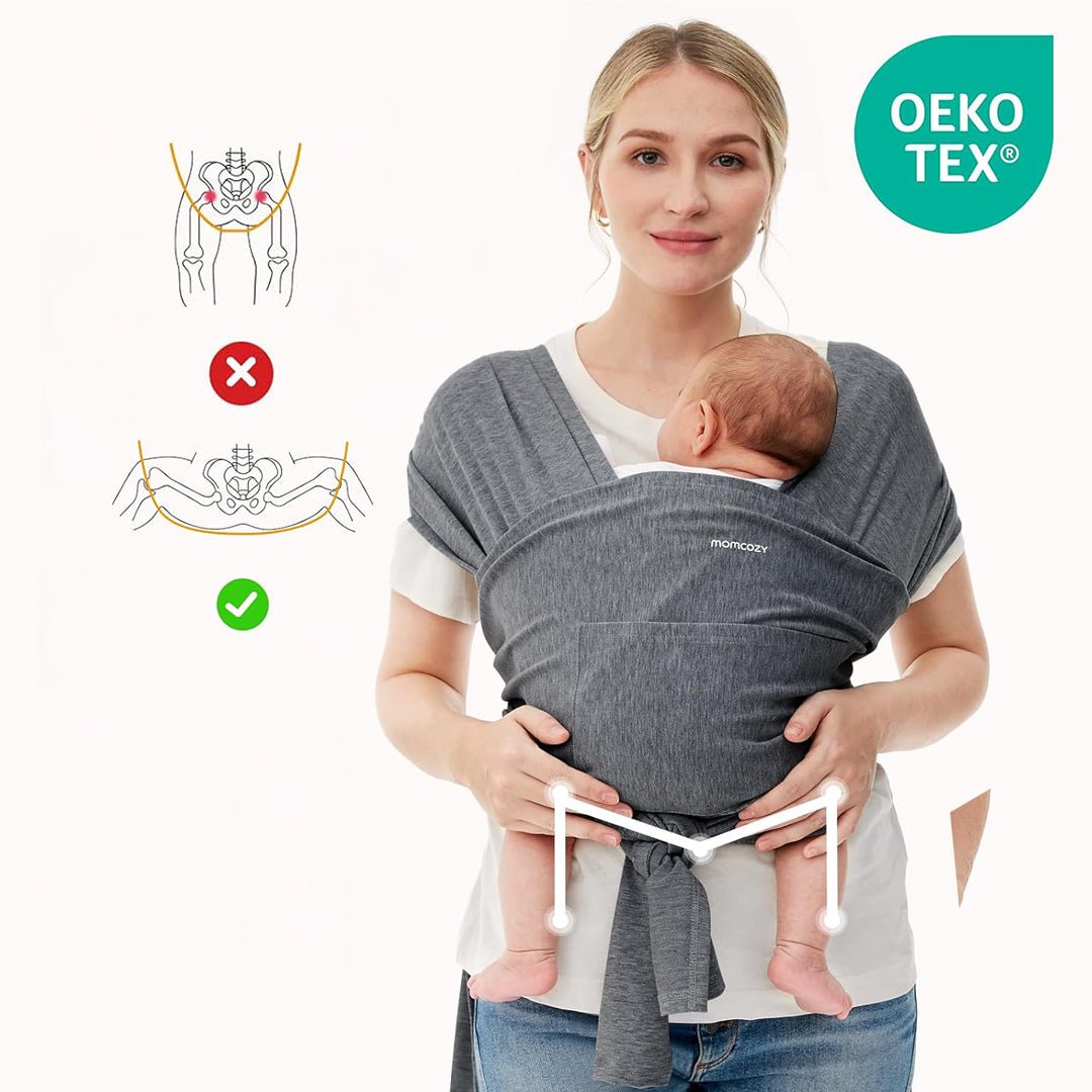 Portabebés fular - MOMCOZY - Mini Nuts - Expertos en sillas de auto y coches de paseo