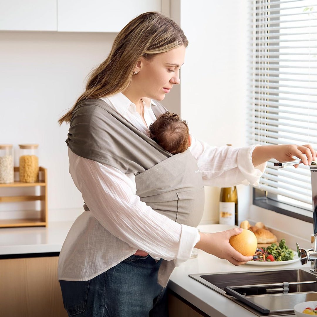 Portabebés fular - MOMCOZY - Mini Nuts - Expertos en sillas de auto y coches de paseo