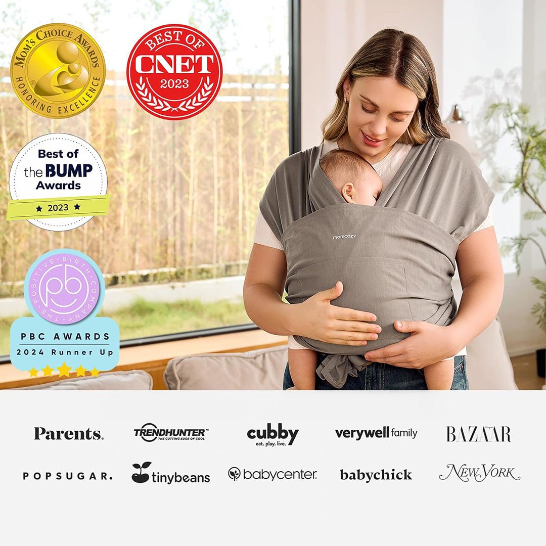 Portabebés fular - MOMCOZY - Mini Nuts - Expertos en sillas de auto y coches de paseo