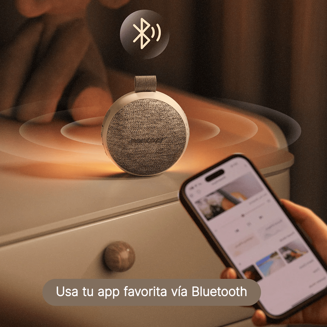 Ruido Blanco Portátil Colgante - MOMCOZY - Mini Nuts - Expertos en sillas de auto y coches de paseo