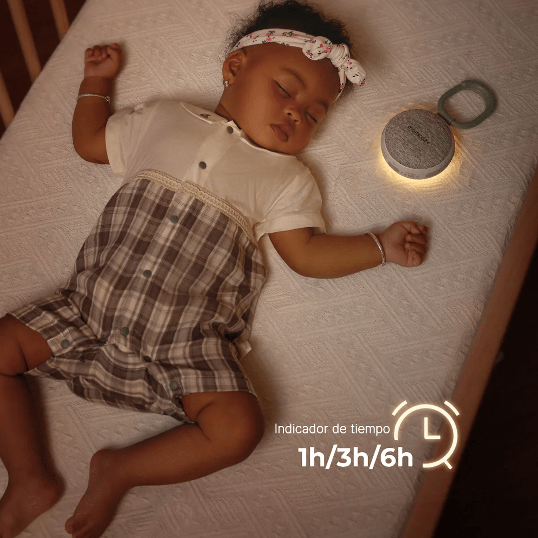 Ruido Blanco Portátil Colgante - MOMCOZY - Mini Nuts - Expertos en sillas de auto y coches de paseo