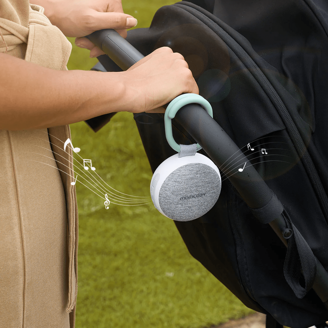 Ruido Blanco Portátil Colgante - MOMCOZY - Mini Nuts - Expertos en sillas de auto y coches de paseo