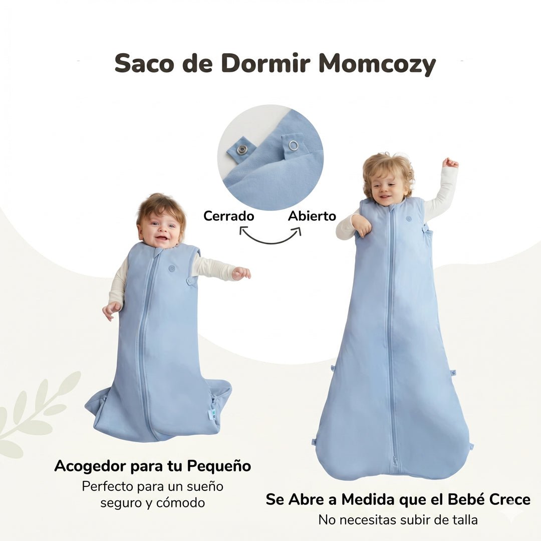 Saco de dormir para bebé Momcozy 1.5 TOG - MOMCOZY - Mini Nuts - Expertos en sillas de auto y coches de paseo