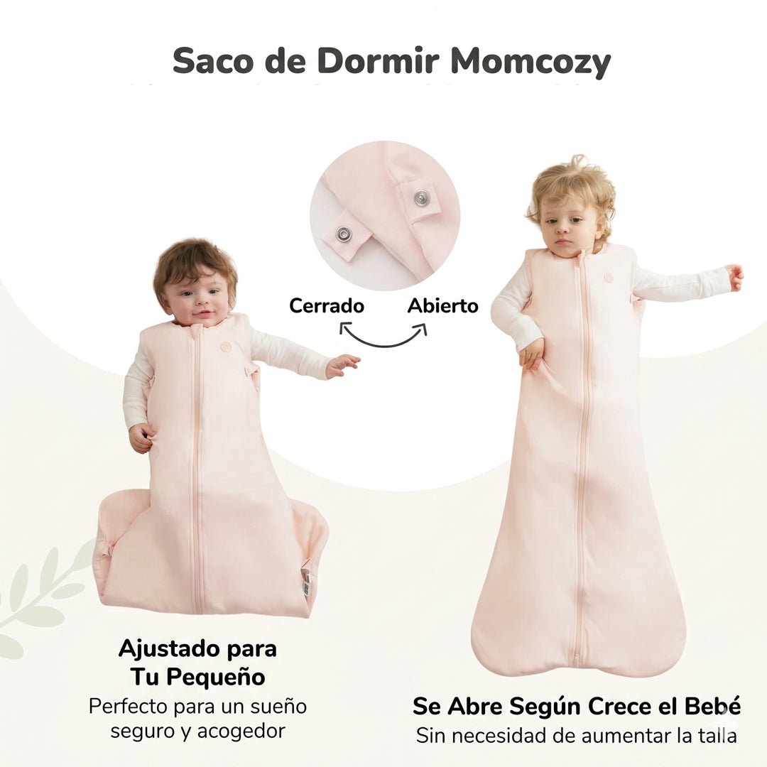 Saco de dormir para bebé Momcozy 1.5 TOG - MOMCOZY - Mini Nuts - Expertos en sillas de auto y coches de paseo