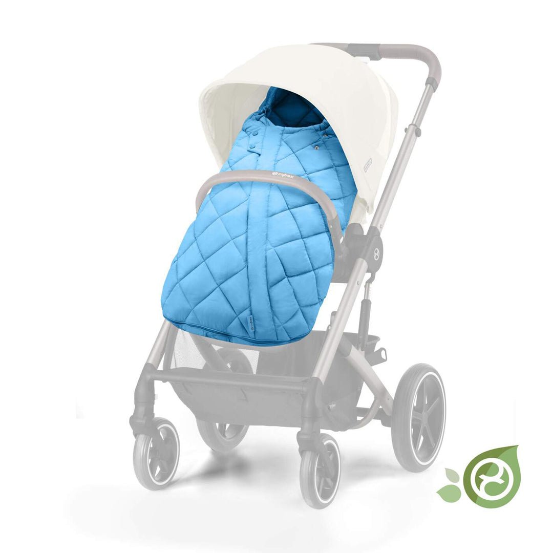 Cybex Snogga Mini 2 – Chancelière Ultra Compacte Et Légère (200g) Avec Indice TOG 4, Idéale Pour Bébé Jusqu'à -10°C – Rose Bonbon