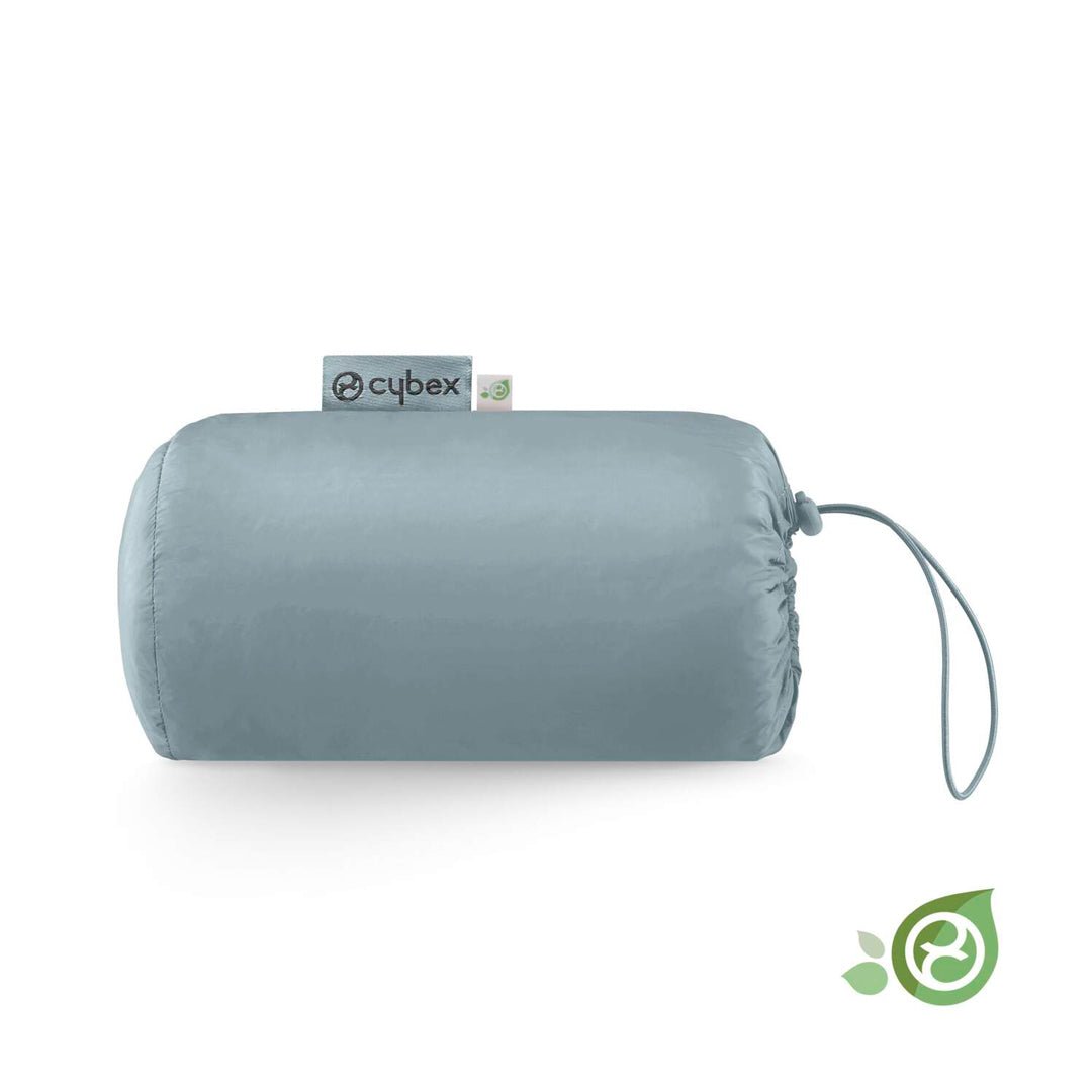 bolso de almacenamiento de Saquito acolchado para bebés en sillas de auto color sky blue