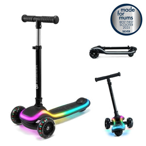 Scooter con luces LED RAKET - KinderKraft - Mini Nuts - Expertos en sillas de auto y coches de paseo