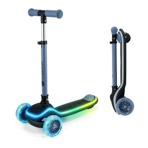 Scooter con luces LED RAKET - KinderKraft - Mini Nuts - Expertos en sillas de auto y coches de paseo