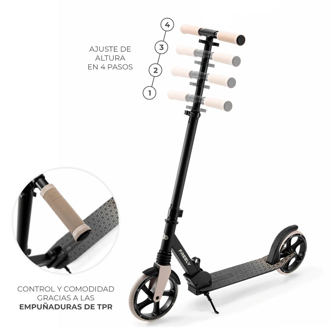 Scooter plegable Freely - KinderKraft - Mini Nuts - Expertos en sillas de auto y coches de paseo