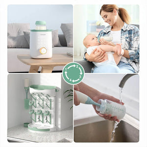 Set de 4 biberones de almacenamiento - MOMCOZY - Mini Nuts - Expertos en sillas de auto y coches de paseo