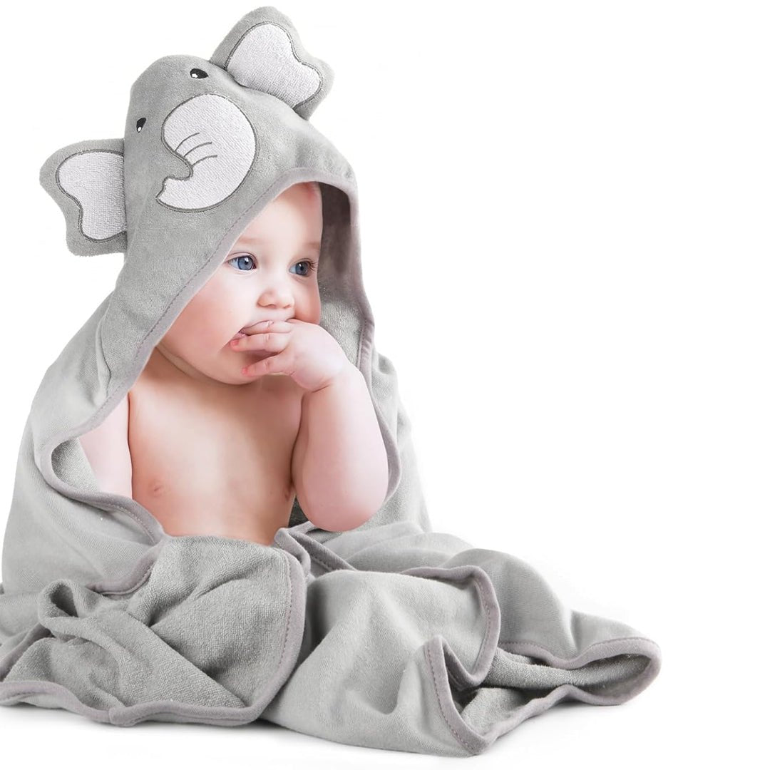 Set de Toalla con Capucha y Toallitas para el baño - MOMCOZY - Mini Nuts - Expertos en sillas de auto y coches de paseo