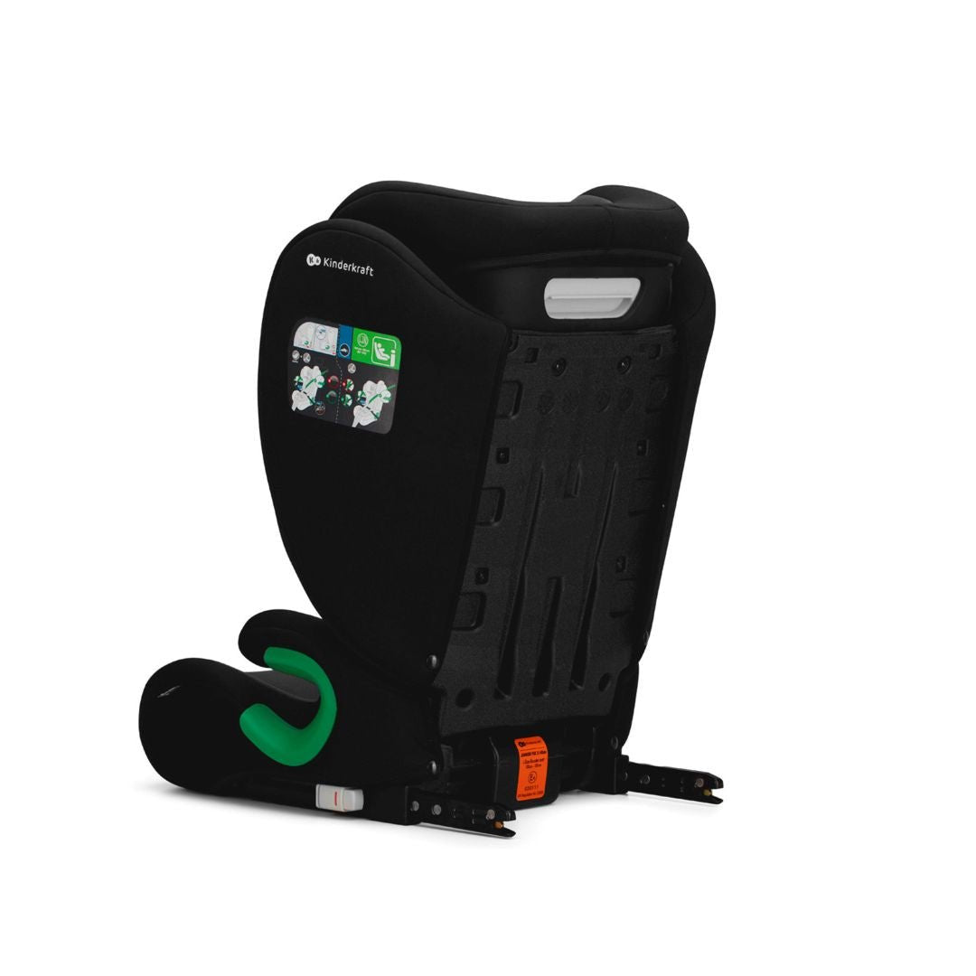 Vista trasera de Silla de auto Butaca JUNIOR FIX 2 i - Size color negro KinderKraft