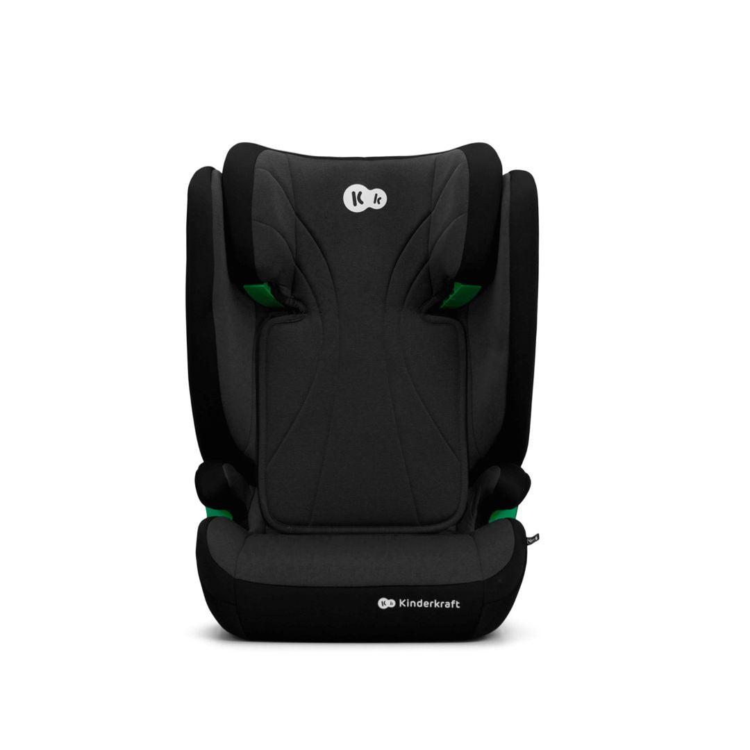 Vista frontal de Silla de auto Butaca JUNIOR FIX 2 i - Size color negro KinderKraft