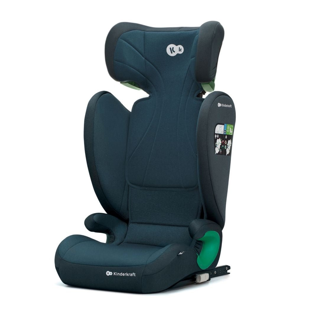 Detalle de ajuste de respaldo en Silla de auto Butaca JUNIOR FIX 2 i - Size color verde KinderKraft