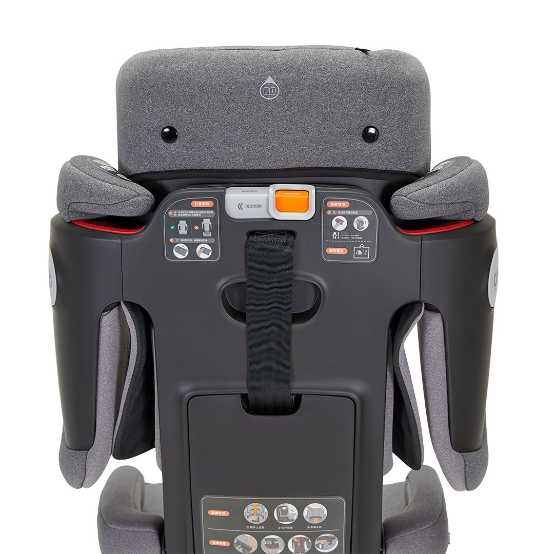 Detalle de respaldo de Silla de auto Combinada Pockit Armor de GB