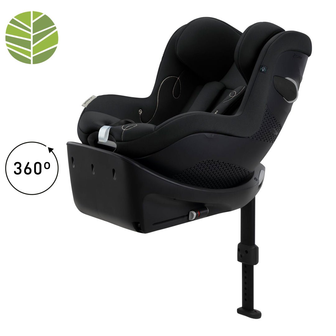 Silla de auto convertible Sirona Gi iSize 360º - Cybex Gold - Mini Nuts - Expertos en sillas de auto y coches de paseo