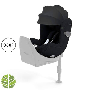 Silla de auto convertible Sirona T i - Size 360º Sin Base - Cybex Platinum - Mini Nuts - Expertos en sillas de auto y coches de paseo