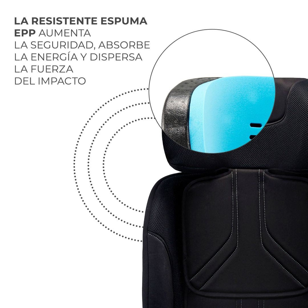 Silla de auto convertible Toda en una XRIDER 2 i - Size - KinderKraft - Mini Nuts - Expertos en sillas de auto y coches de paseo