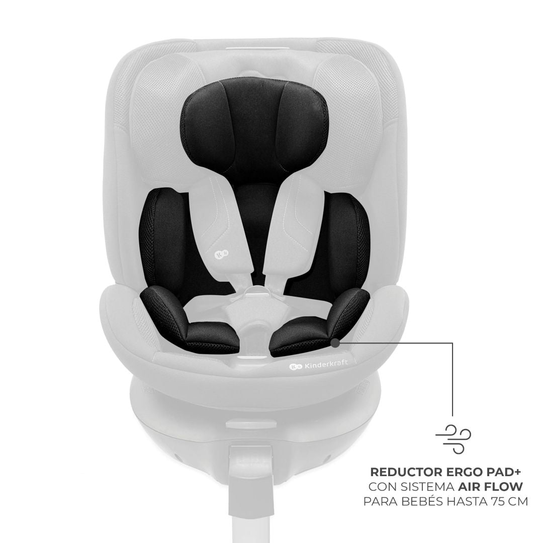 Silla de auto convertible Toda en una XRIDER 2 i - Size - KinderKraft - Mini Nuts - Expertos en sillas de auto y coches de paseo