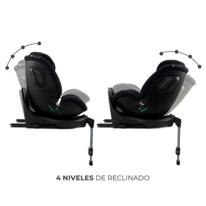 Silla de auto convertible Toda en una XRIDER 2 i - Size - KinderKraft - Mini Nuts - Expertos en sillas de auto y coches de paseo