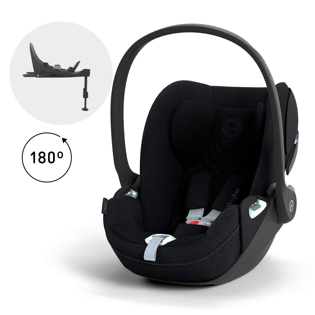 Silla de auto nido Cloud T + Base T i - Size - Cybex Platinum - Mini Nuts - Expertos en sillas de auto y coches de paseo