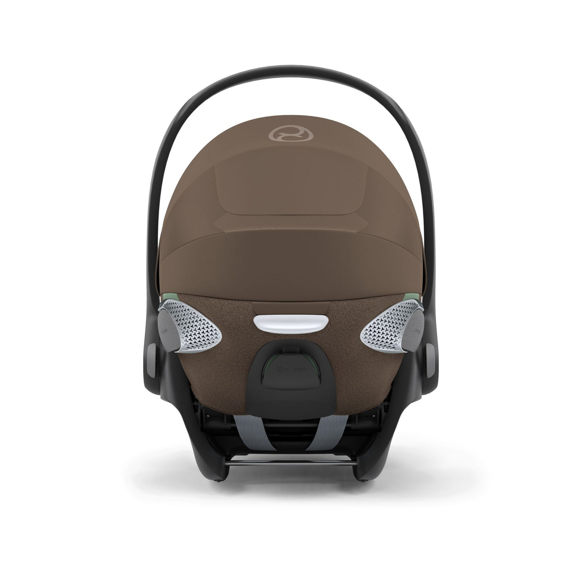 Silla de auto nido Cloud T  Coconuts Brown Plus Vista Trasera