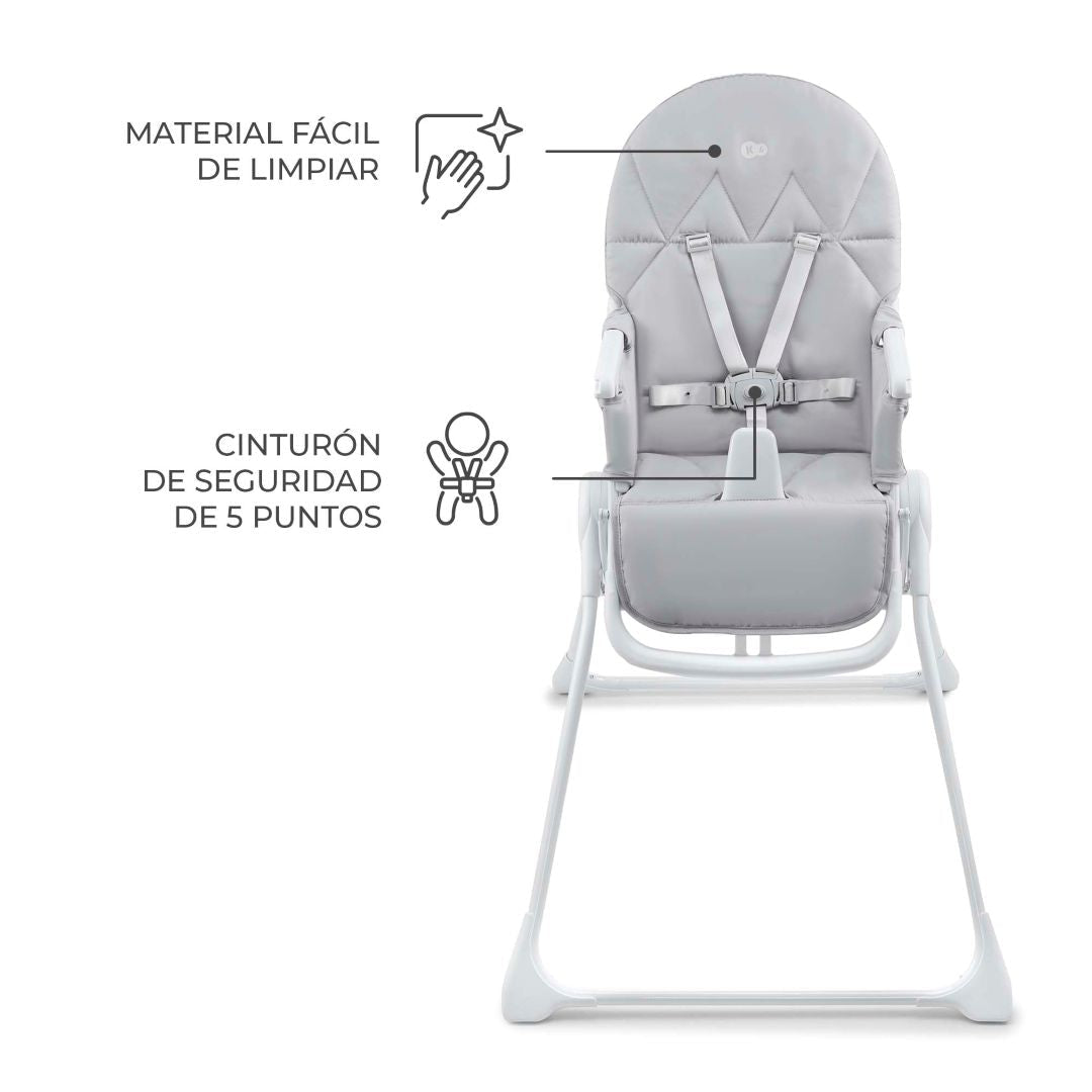 Silla de comer compacta Binci - KinderKraft - Mini Nuts - Expertos en sillas de auto y coches de paseo