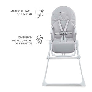 Silla de comer compacta Binci - KinderKraft - Mini Nuts - Expertos en sillas de auto y coches de paseo