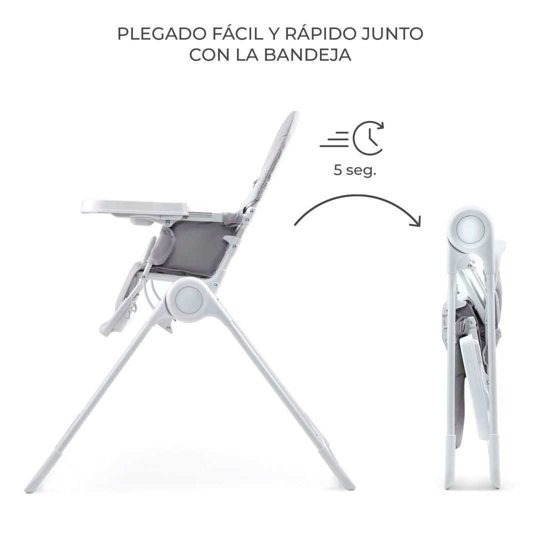 Silla de comer compacta Binci - KinderKraft - Mini Nuts - Expertos en sillas de auto y coches de paseo