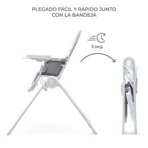 Silla de comer compacta Binci - KinderKraft - Mini Nuts - Expertos en sillas de auto y coches de paseo