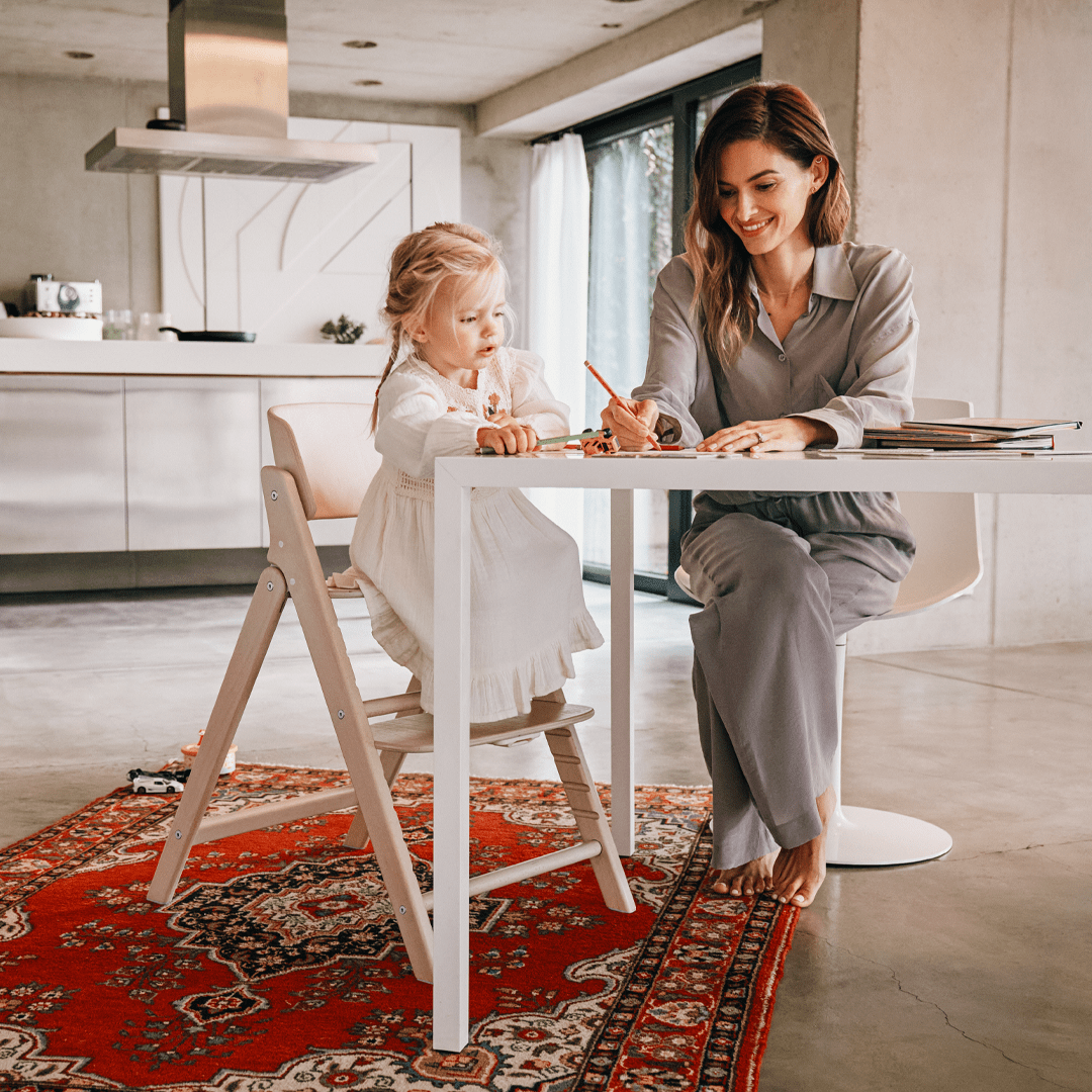 Silla de comer evolutiva Click & Fold 3 en 1 - Cybex Gold - Mini Nuts - Expertos en sillas de auto y coches de paseo