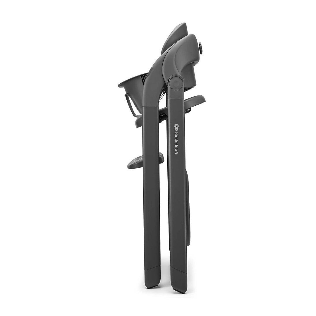 Silla de comer 3 en 1 Tino de Kinderkraft color Gris, vista lateral