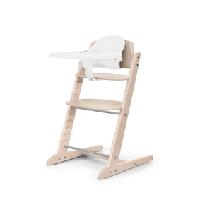Silla de comer Iris CYBEX Gold All Natural Light - reposapiés ajustable en altura