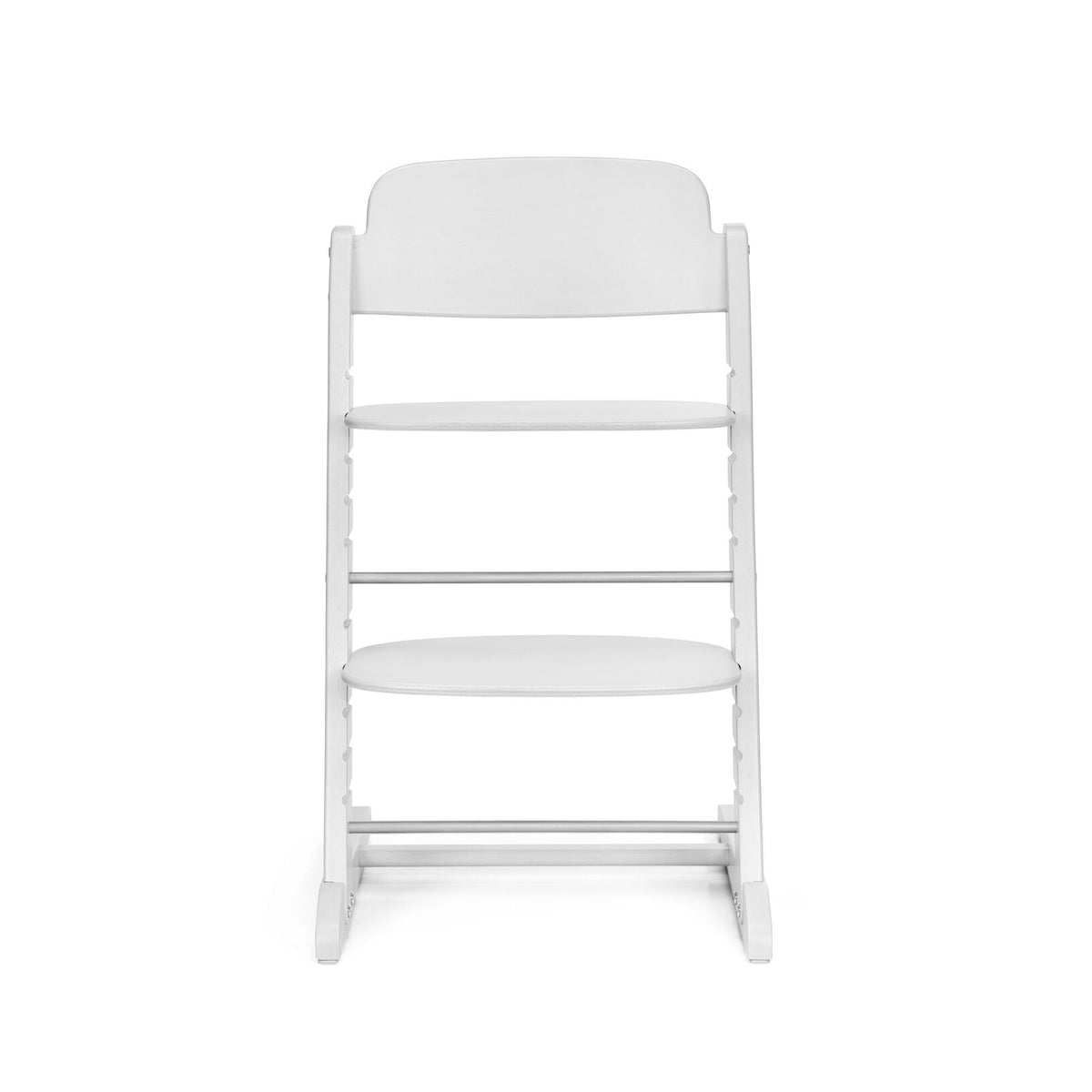 Silla de comer evolutiva Iris 3 en 1 CYBEX Gold All White - vista frontal con Baby Set